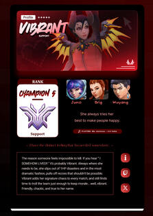 roso roster web info