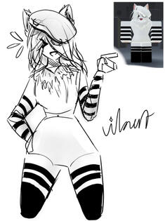 someones roblox avatar in my style