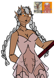 sketch of someones oc