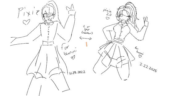 2 yr drawing comparison