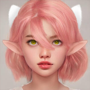 Evie (OC) realism style