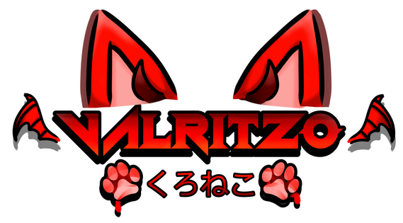 vtuber logo for @Valritzo on IG